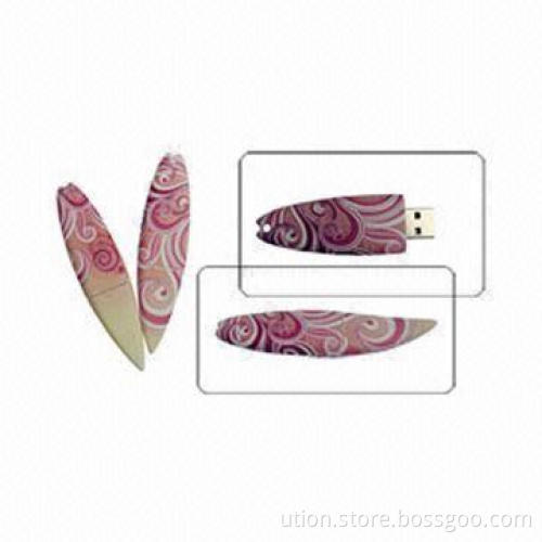 Promotional USB Flash Drives, 360-degree Cubic Printing, 1 to 32GB Flash Memory Capacity